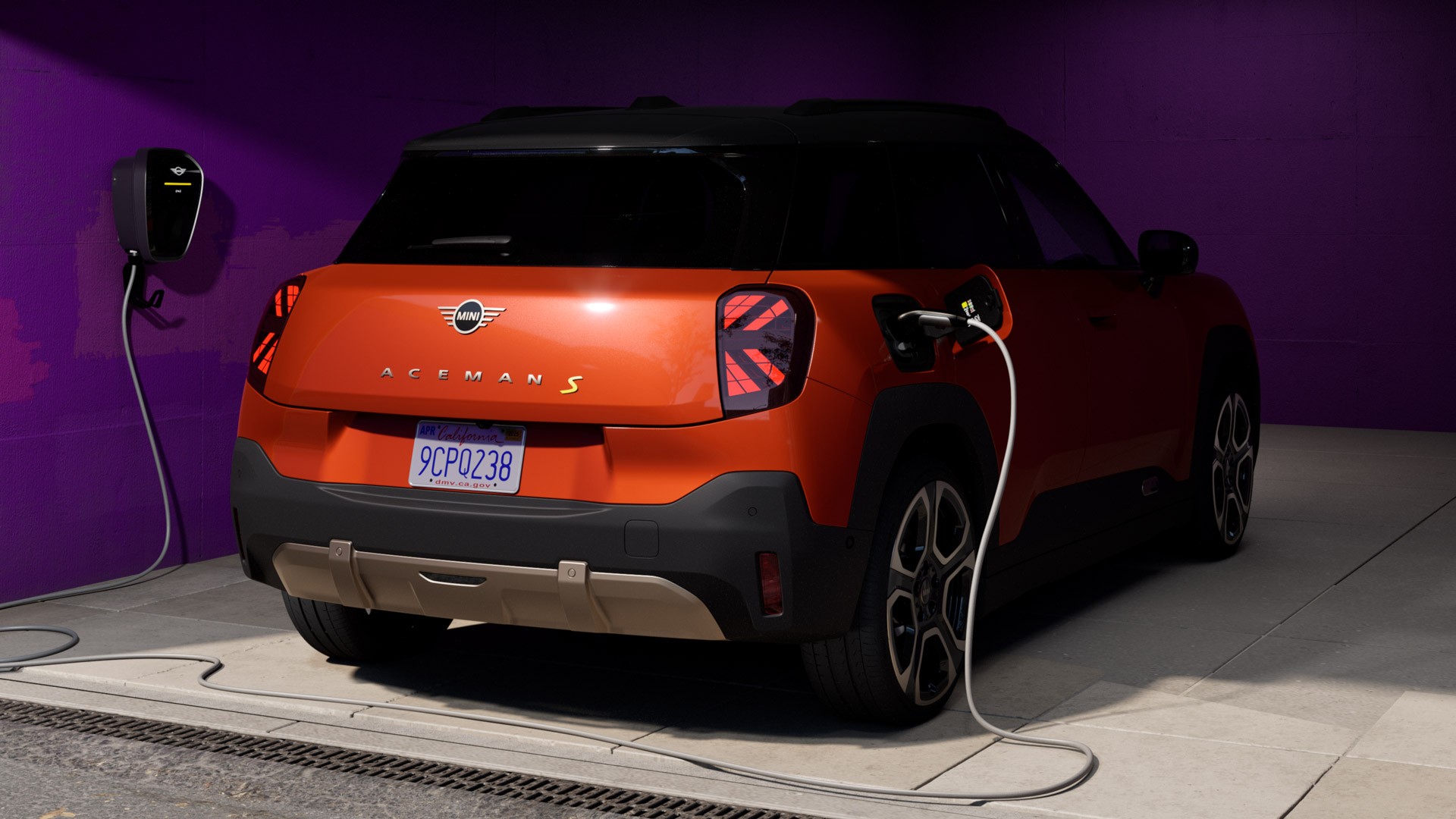 All-Electric MINI Aceman - ricarica - ricarica domestica